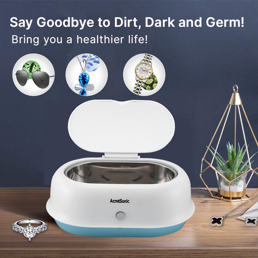 EMC Commercial Jewelry Cleaning Machine Ultrasonic Protable OEM