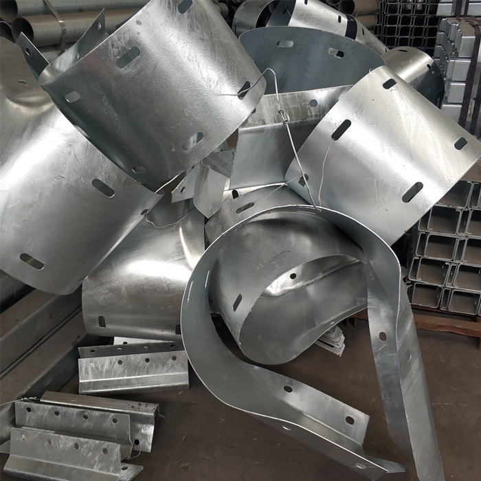 Highway Guardrail Steel Buffer End Galvanized Powder Coated Certified by ISO9001 2000