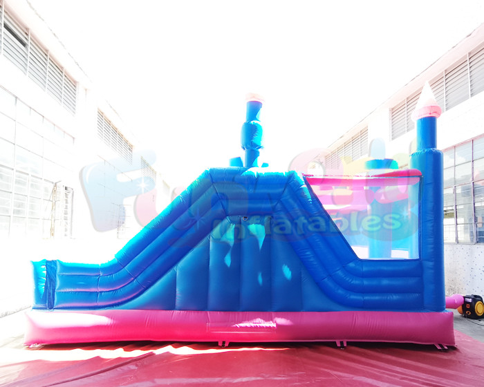 Toddler Plato Inflatable Bounce House Combo For Kindergarten