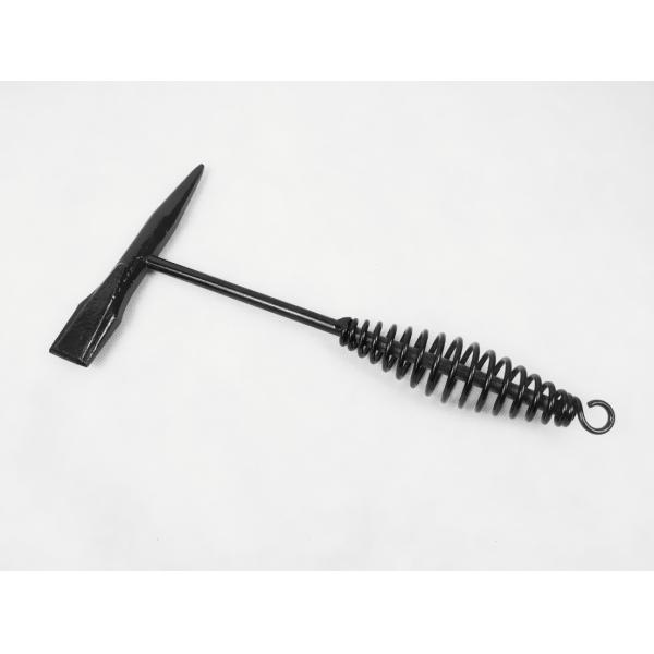 #45 Carbon Steel Spring Handle Welding Chipping Hammer in Hand Tools