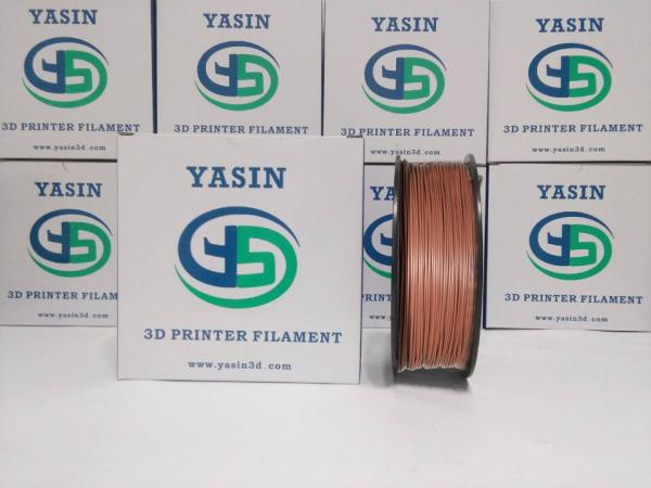 WOOD Metal Filled 3D Printer Filament PLA Red Copperfill Filament For Toys /