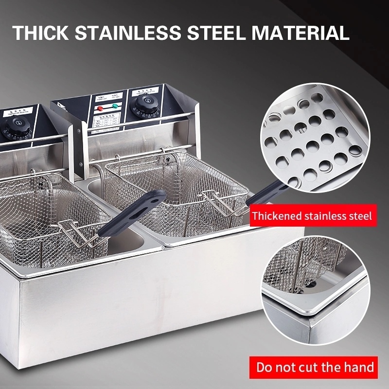 Low Cheap Price Wholesale 2L 2.5L 3L 5L 6L Electric Deep Fryer