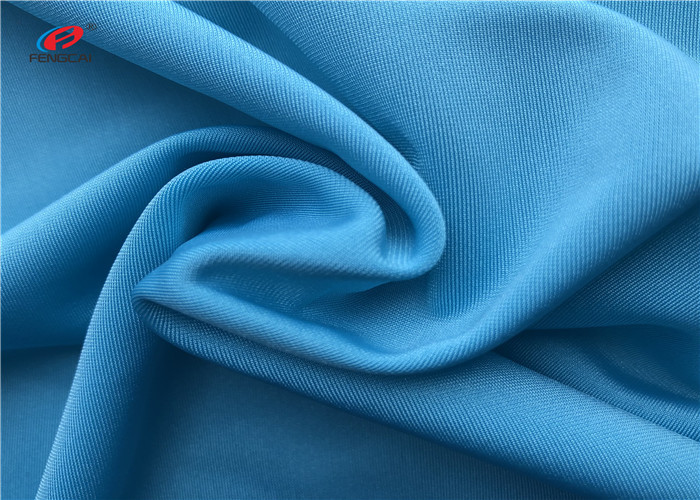 Warp Knitted Dull Elastic Turquoise Lingerie Fabric 92% Nylon 8% Spandex Lycra Fabric