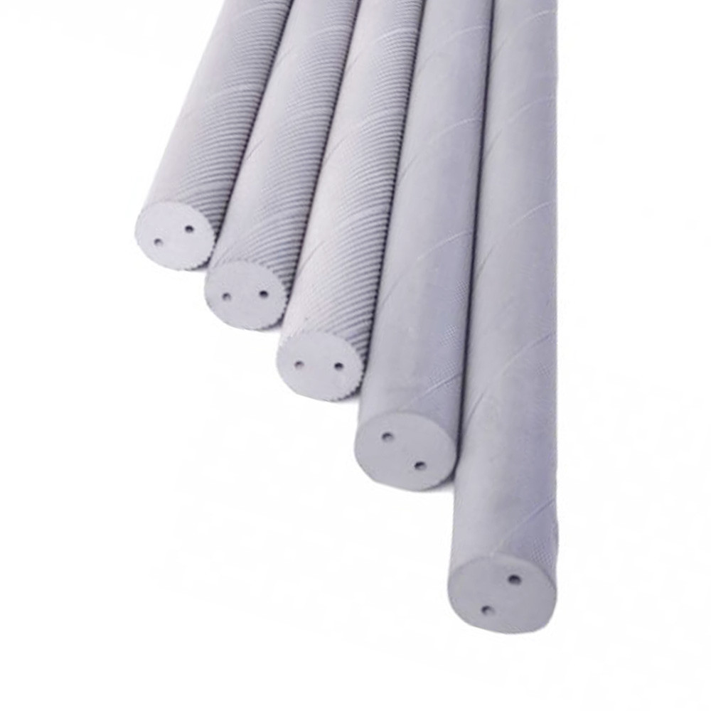 Tungsten Carbide Helical Coolant Hole Rod 12% Cobalt Sub Fine Grain Size
