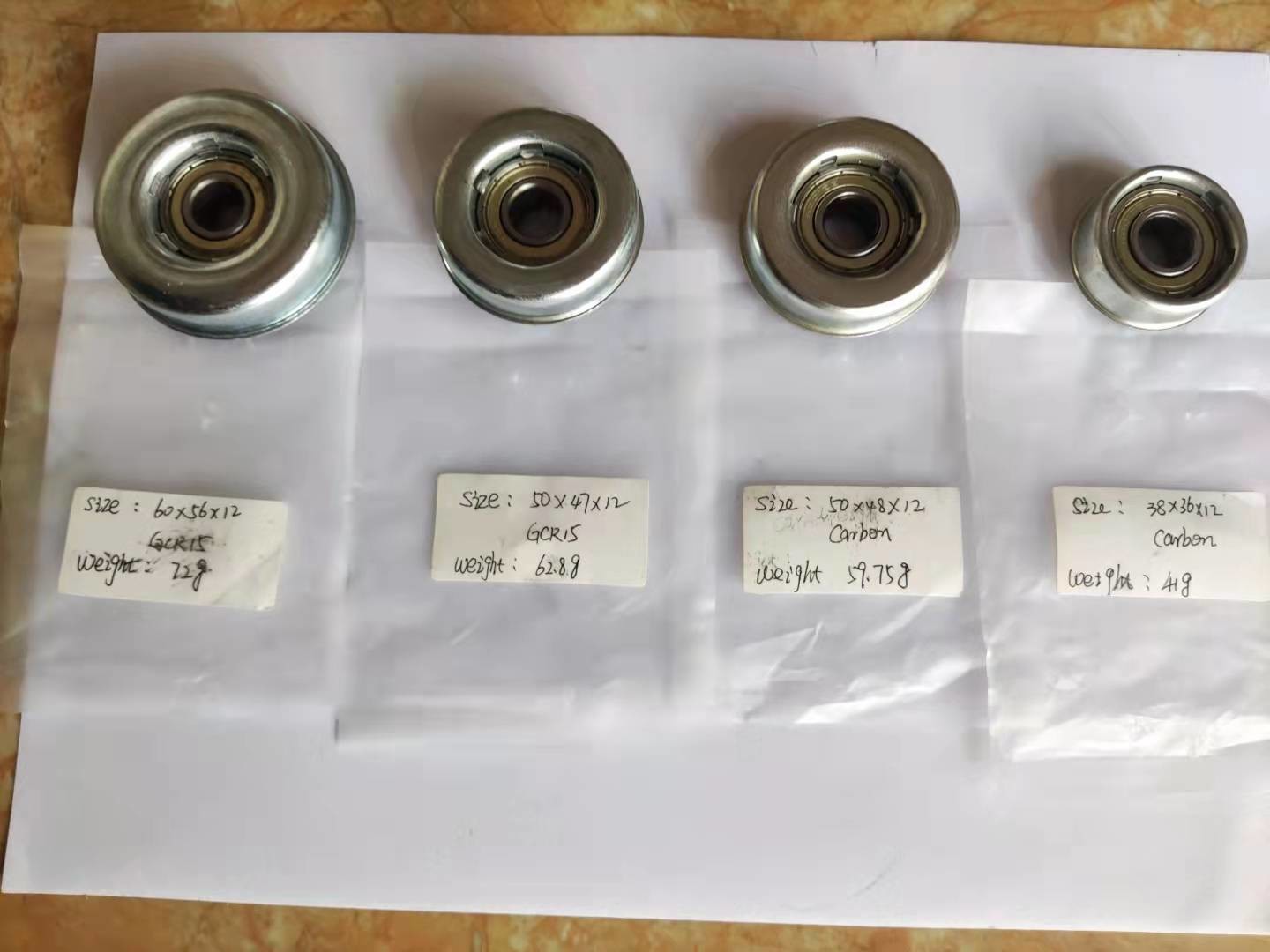 12mm ID Galvanized Stamped Bearing Flanged Roller bearings 6001 6201 For Conveyor