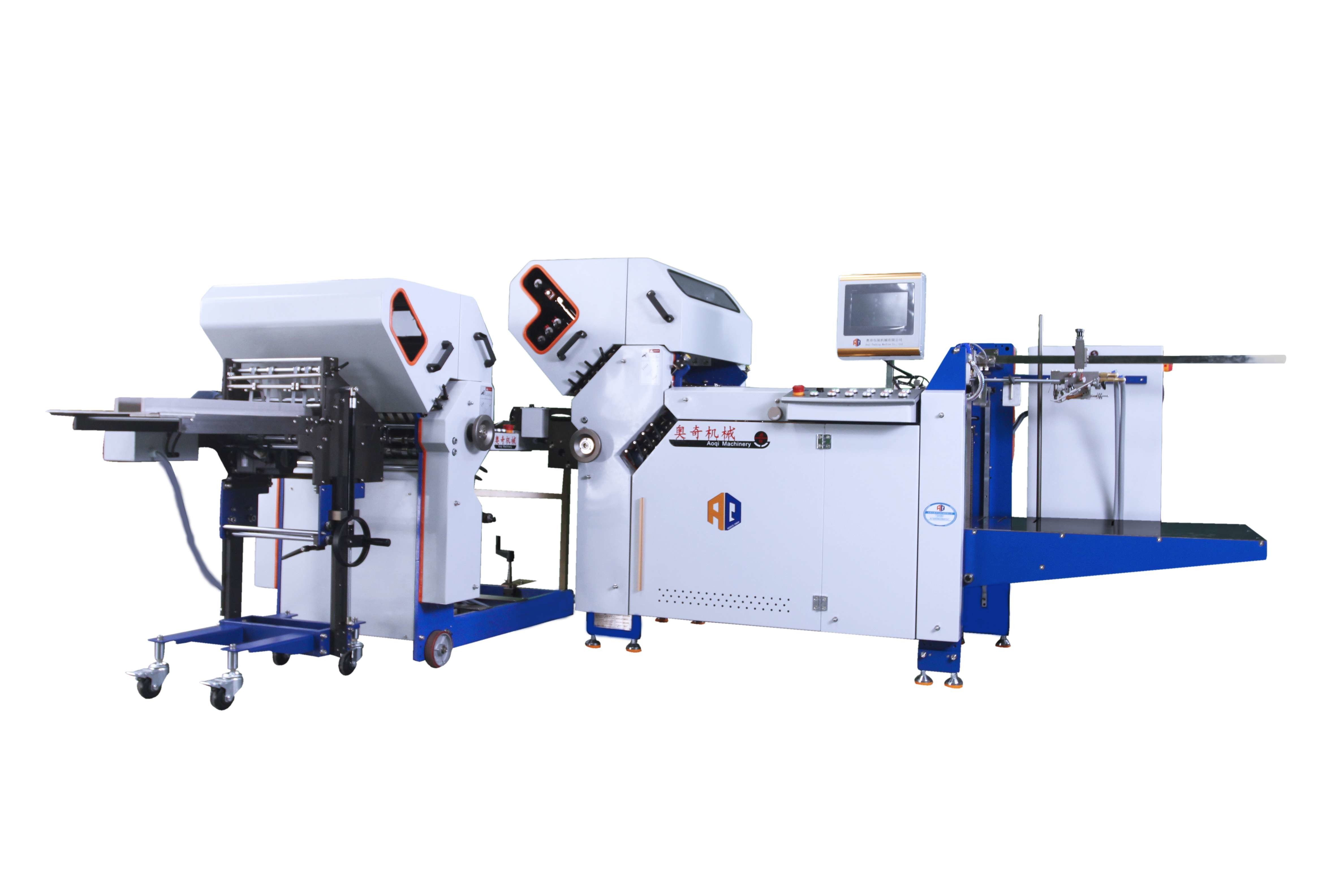Automatic Large Format Pile Feeder Folding Machine For Pharma Leaflet With Cross Fold