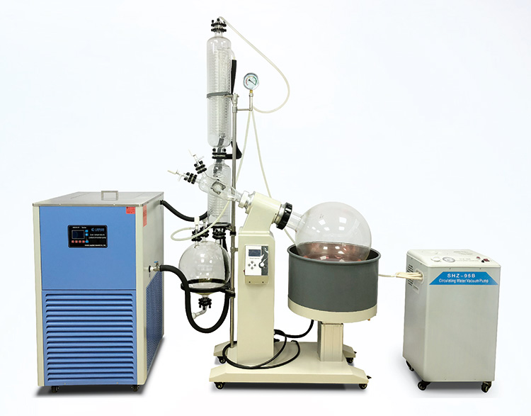 CE Electric 6.5KW Auto Lifting 50l Rotary Evaporator