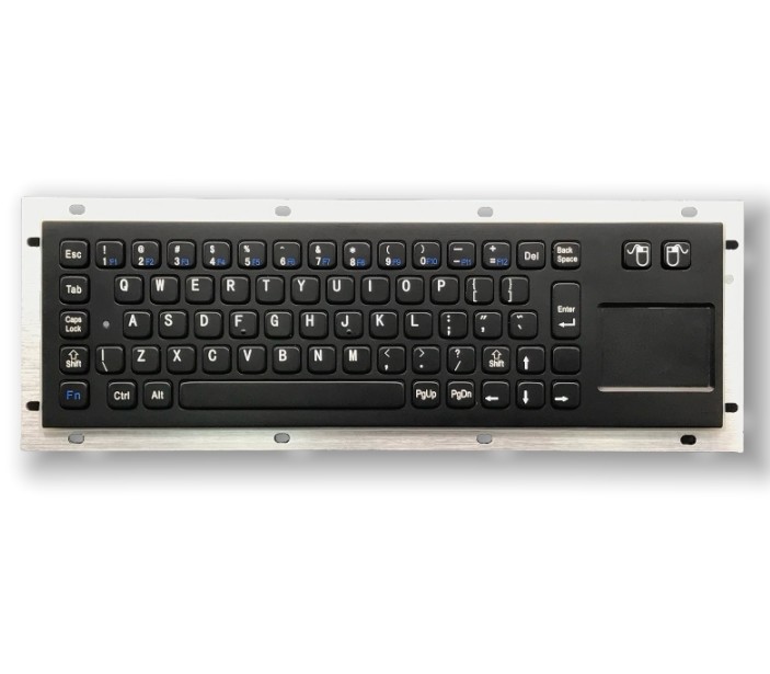 kiosk IP65 / IK07 SUS304 Industrial PC Keyboard waterproof dustproof anti-vandalism Explosionproof Keyboard Rear Panel Mounted -40℃