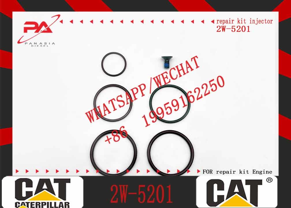 Diesel Engine Injector2W-5201 224-9090 7E-6408 4P-9075 4P-9076 4P-9077 7E-3383 7C-0345For Caterpillar C3512A Common Rail