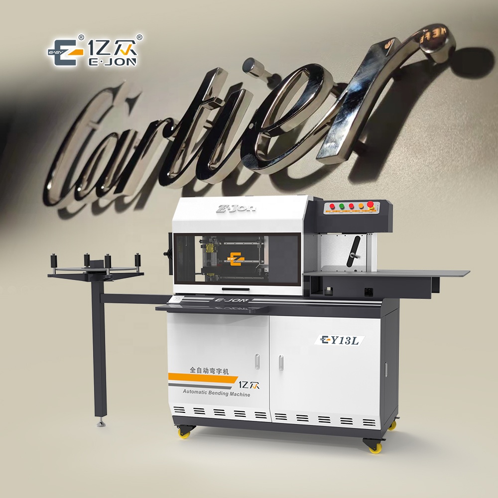 Y13L CE Automatic Sign Board Street Bending Machine for 3D CNC Stainless Steel Channel Letters