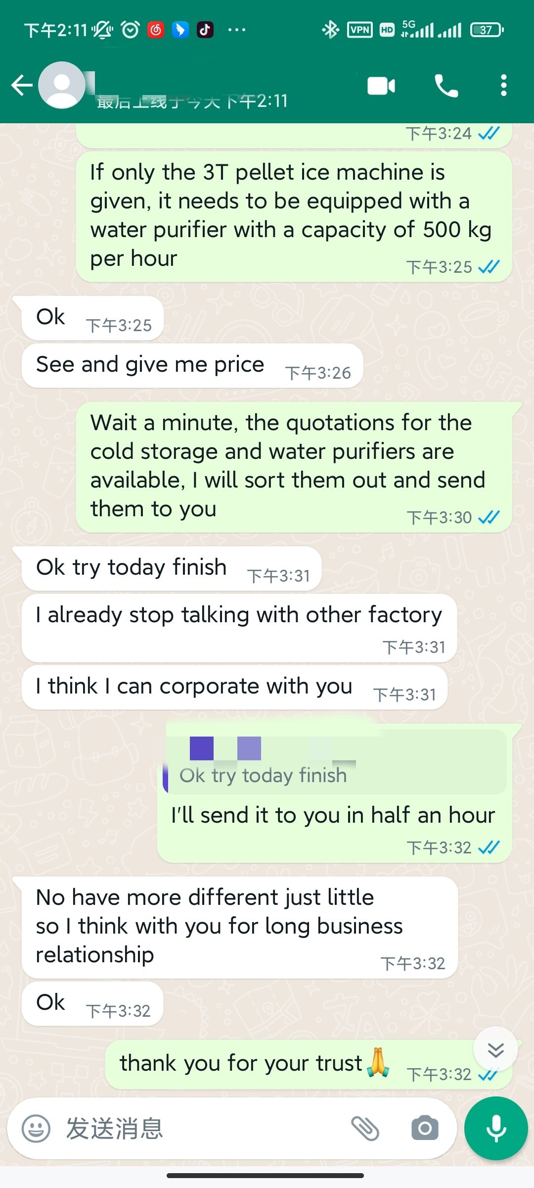 10T/24h Industrial Ice Cube Machine Factory Restaurant Shop 3P