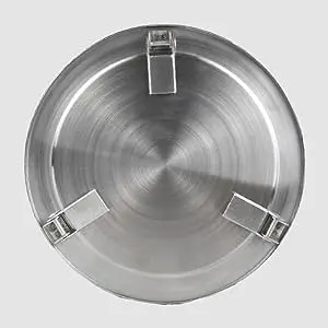 15*15*16cm Smokeless Stainless Steel Tabletop Wood Pellet Stove with Foldable Legs