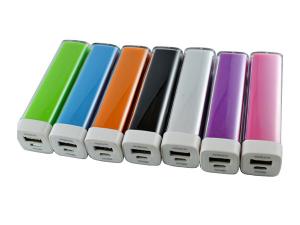 China 1200mAh  18650 Battery  Lip Gross Portable Mobile Power Bank in Acrylic Casing on sale