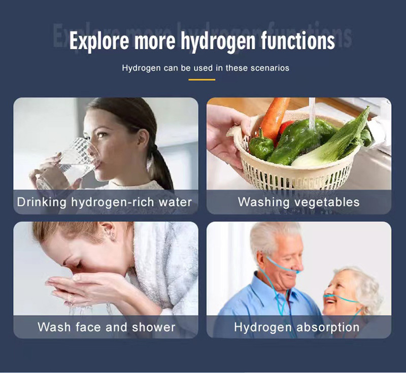 SPE Hydrogen Breathing Machine Prevention Degenerative Diseases WEIZI