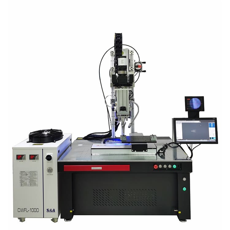 4 Axis Battery Laser Welding Machine 1000w With Longmen Gantry Frame
