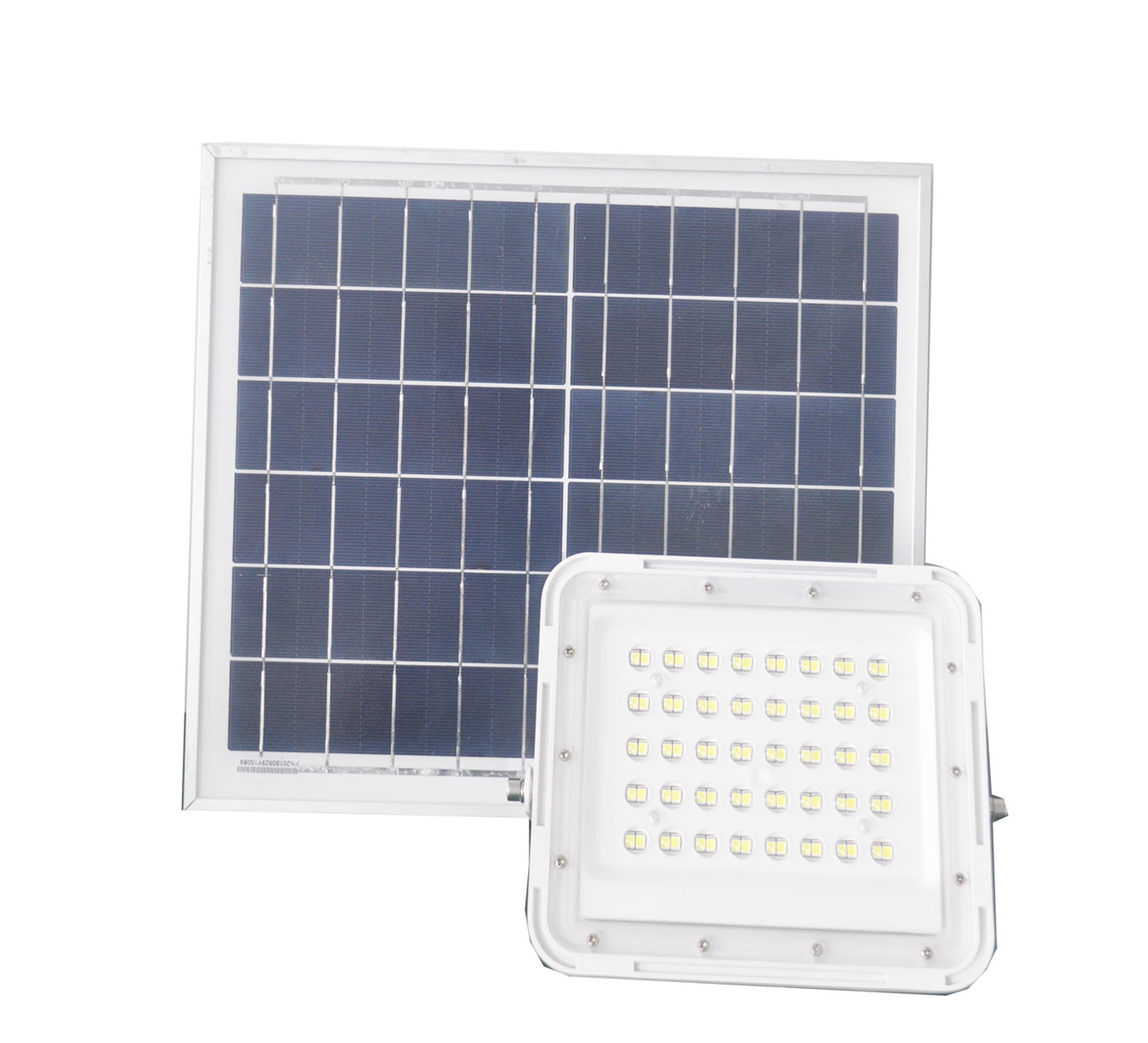 Aluminum material LED Solar Flood Light with remote control time control for building and garden use