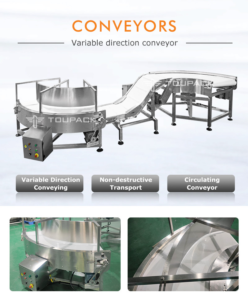 Food Grade Pvc Texture Conveyor Belt Production Line Bags Or Bulk Materials Conveyor Belt System
