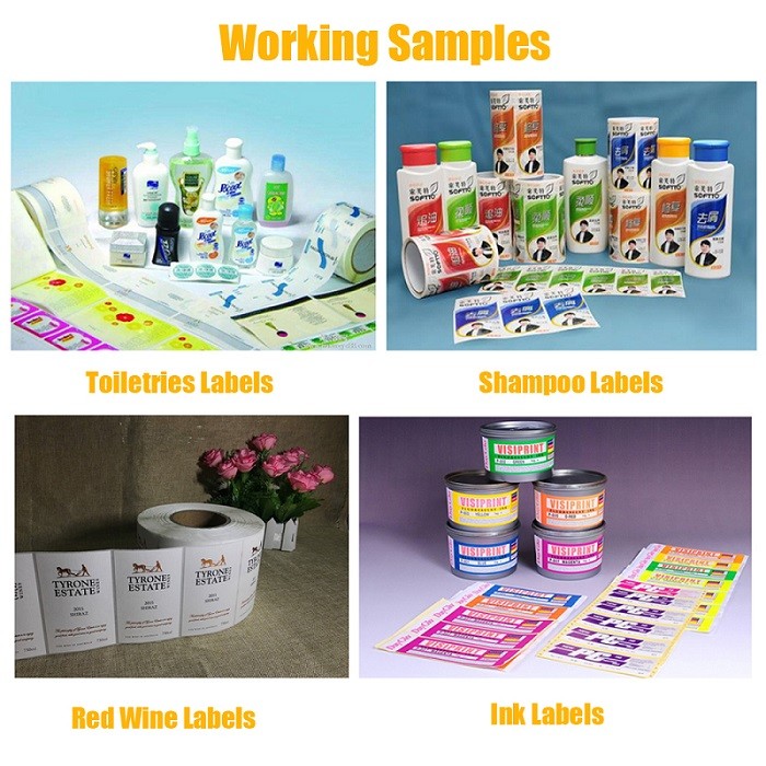 High Accuracy Roll To Roll Label Printing Machine 0.082mm Repeating Precision