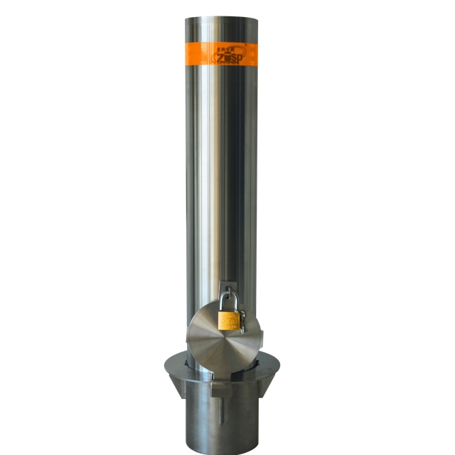 304 316 Stainless Steel Removable Bollards For Driveways Removable Bollard Post