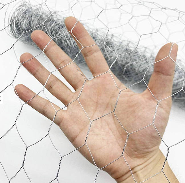 1/2in Hex Chicken Mesh Fence 2ft X 100ft BWG 27 Reverse Twisted