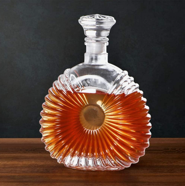100ml 200ml 250ml 500ml 700ml 750ml Transparent Glass Bottle Water Bottle with Glass Cork Customized
