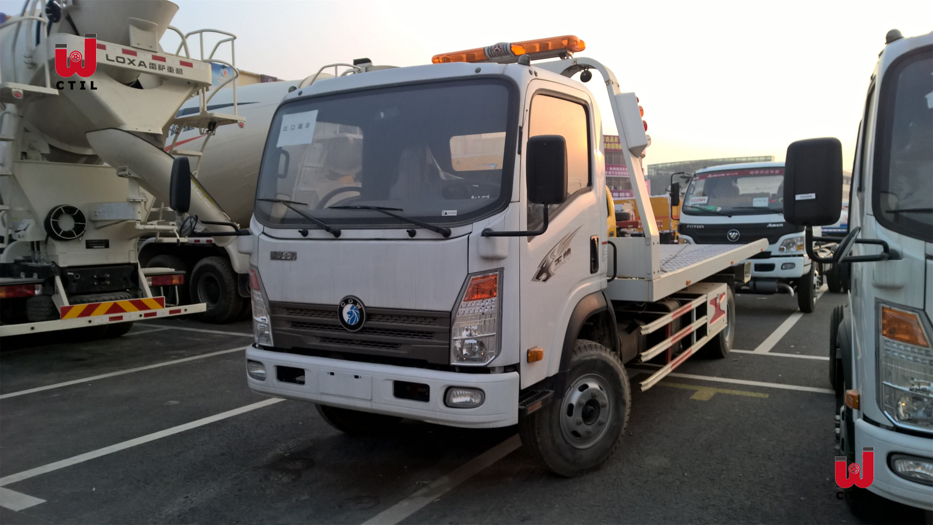 CDW Wrecker Tow Truck 4x2 Diesel Light Duty Tow Truck