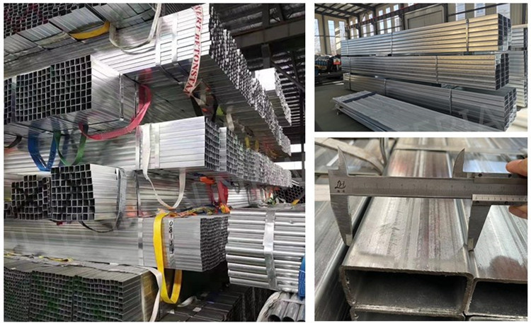 1.0425 Carbon Steel Tube 125x125 Galvanized Square Tube 1x1 Inch