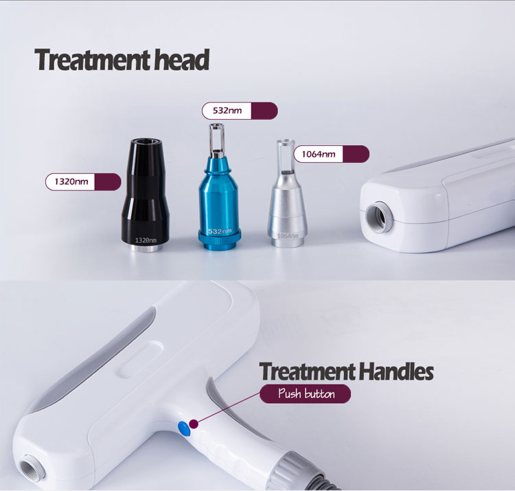 High Power Nd Yag Laser Tattoo Removal Beauty Equipment 1 Year Warranty