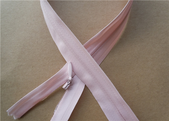 5# Plastic Sewing Notions Zippers Silver , Separating Invisible Zipper