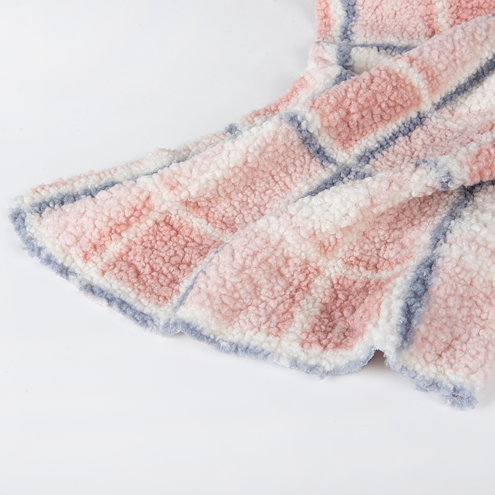 Fashional Plush Fabric 300gsm Sample Free for 100% Recycled Polyester Sherpa Teddy Fabric
