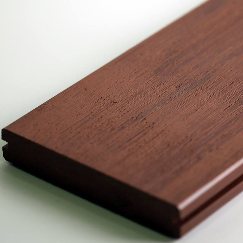 Extruded WPC Decking Floor Anti Slip WPC Decking Tiles Waterproof Flooring