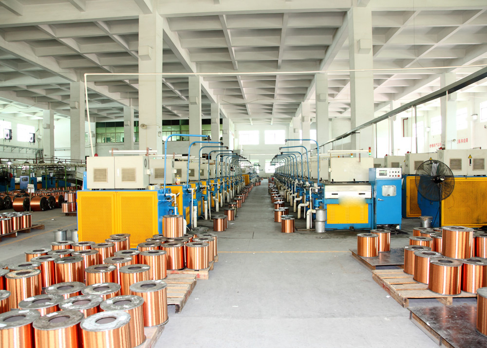 24 Pass Copper Wire Drawing Machine From 1.2mm To 0.2mm