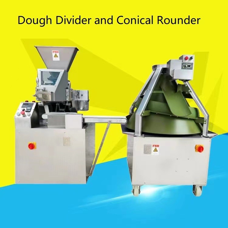 Hot Dog Dough Divider Rounder Heavy Duty Continuous Automatic Bun Divider 10-500g 7600pcs/H