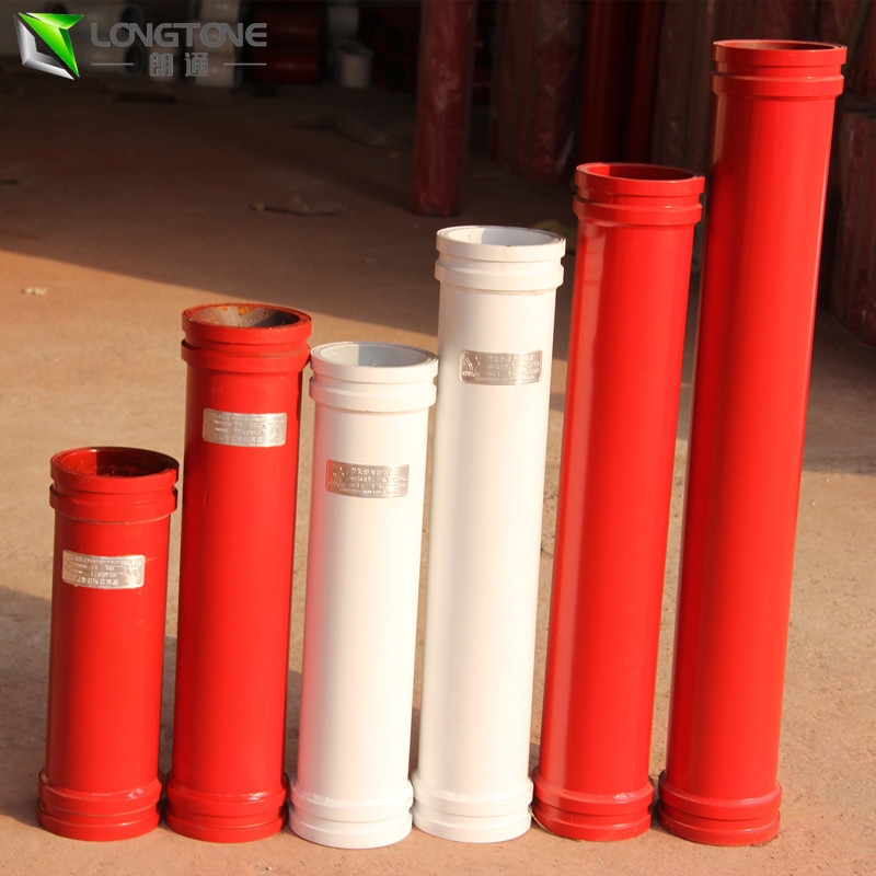 Straight Concrete Pump Delivery Pipe 65Mn Single For Putzmeister