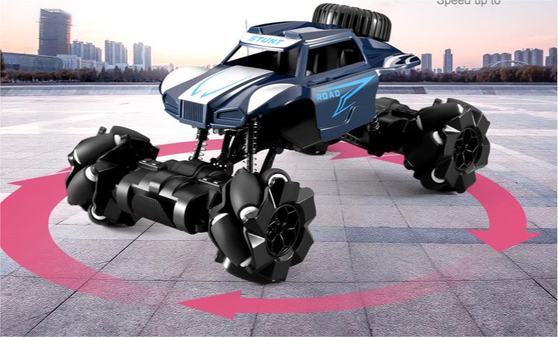 Original Box Package Includes 360 Rotation Radio Control Stunt Rc Drift Racing Car With Light and Light M3 9 Channels