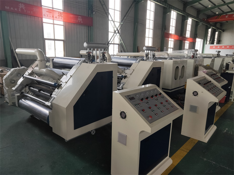 380V 50Hz Air Source 1600/1800/2200 Full Automatic Corrugated Fingerless Paper Single Facer