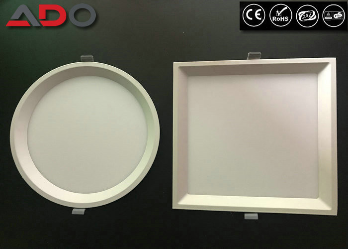 90Lm/W Anti Glare LED Slim Panel Light 24W / LED Flat Panel Ceiling Lights
