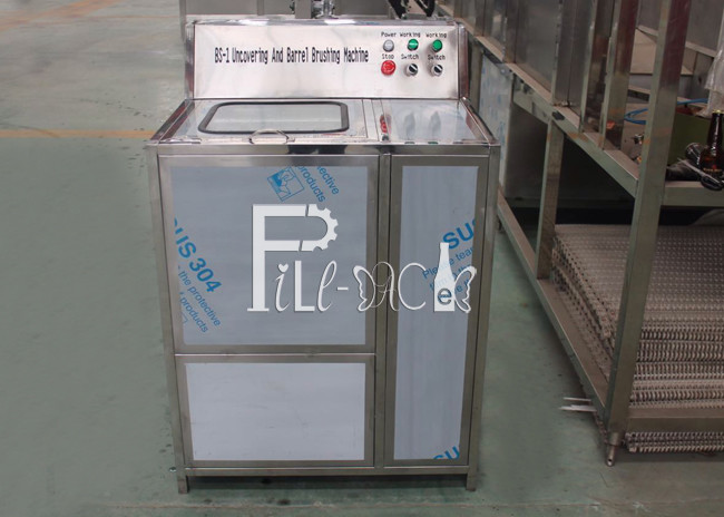 200BPH 5 Gallon Filling Machine With De-Capper Washer