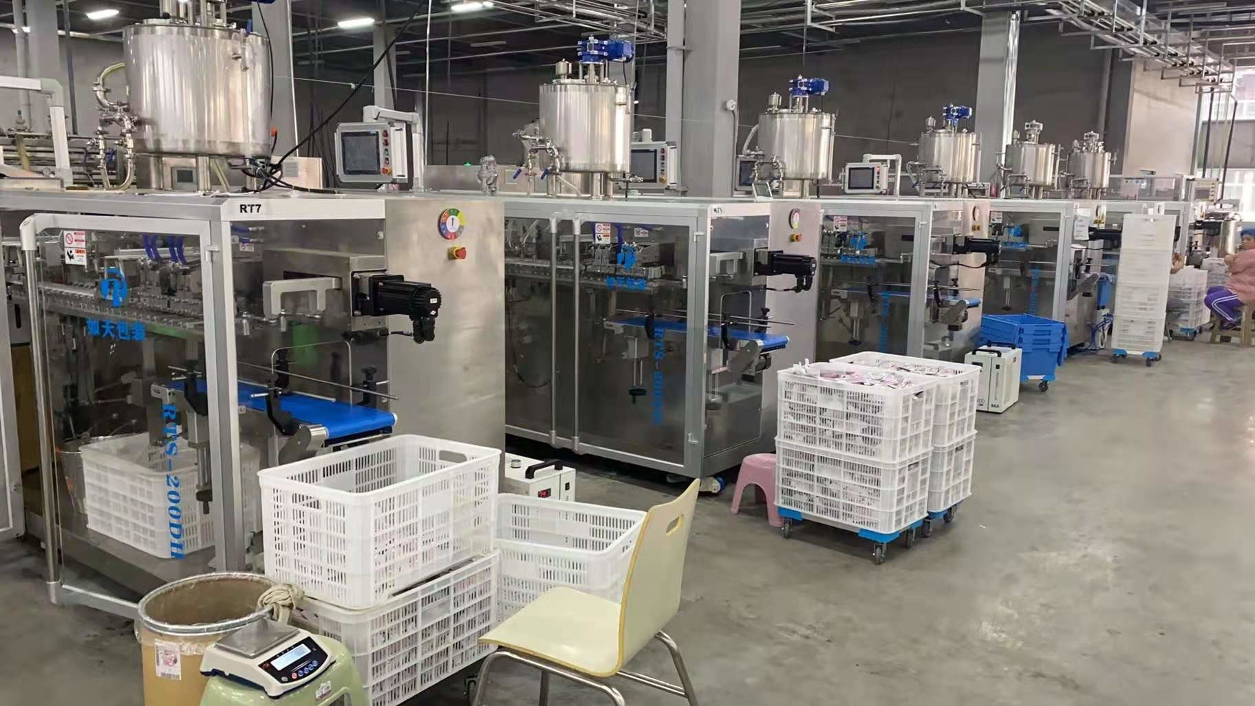 Zipper Bag Premade Pouch Filling Sealing Machine Powder Filling And Packing Machine