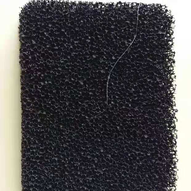 15-150cm Width Cross Lapping Nonwoven Fabric with Charcoal Carbon Fiber in GAOXIN