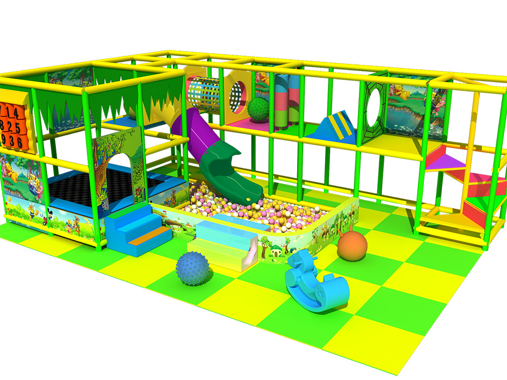 GB Approved Jungle Theme Indoor Playground , EVA Mat Soft Play Indoor Playground