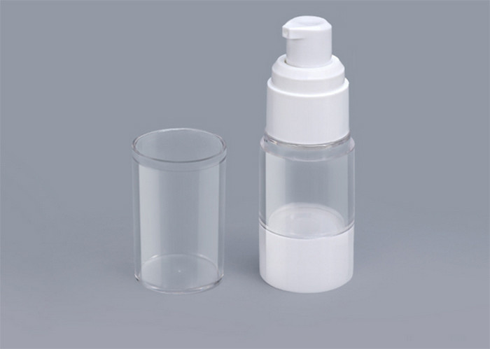 25ml 30ml Plastic Lotion Airless Bottle For Cosmetic Packaging