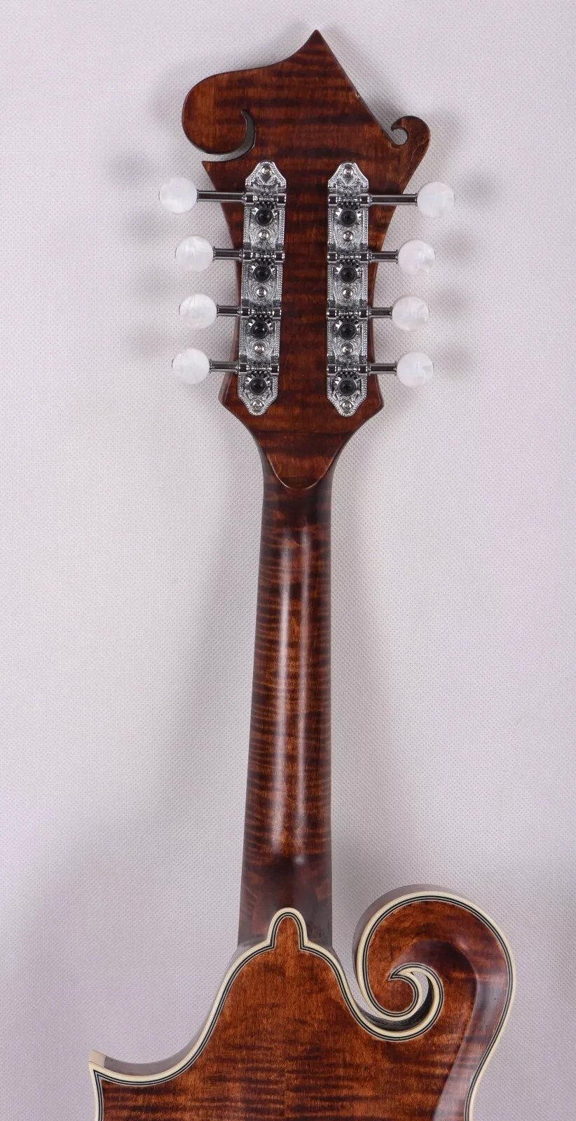 Custom Grand Handcarved Solid Spruce Top 8 Strings F Style Mandolin, Accept Mandolin OEM