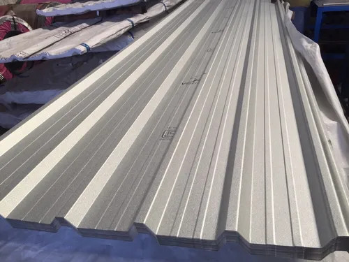 IBR Trapezoidal Galvalume Steel Tiles G550 / SGC570 55% Aluzinc Corrugated Metal Roofing Sheets Structural Grade