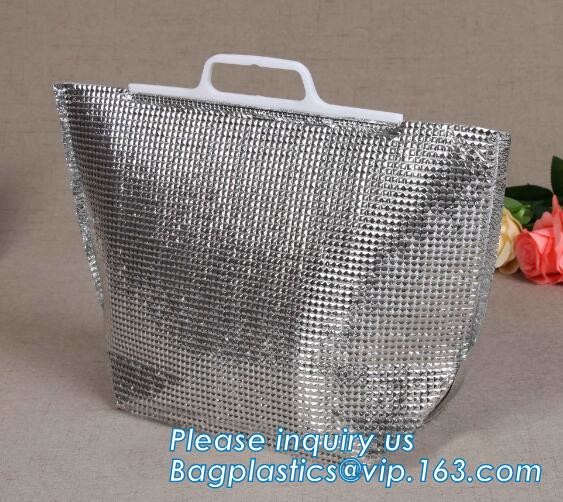 cooler bag waterproof oxford shoulder bag ice pack thermal picnic lunch box vehicle insulation bag for meal drinks pack
