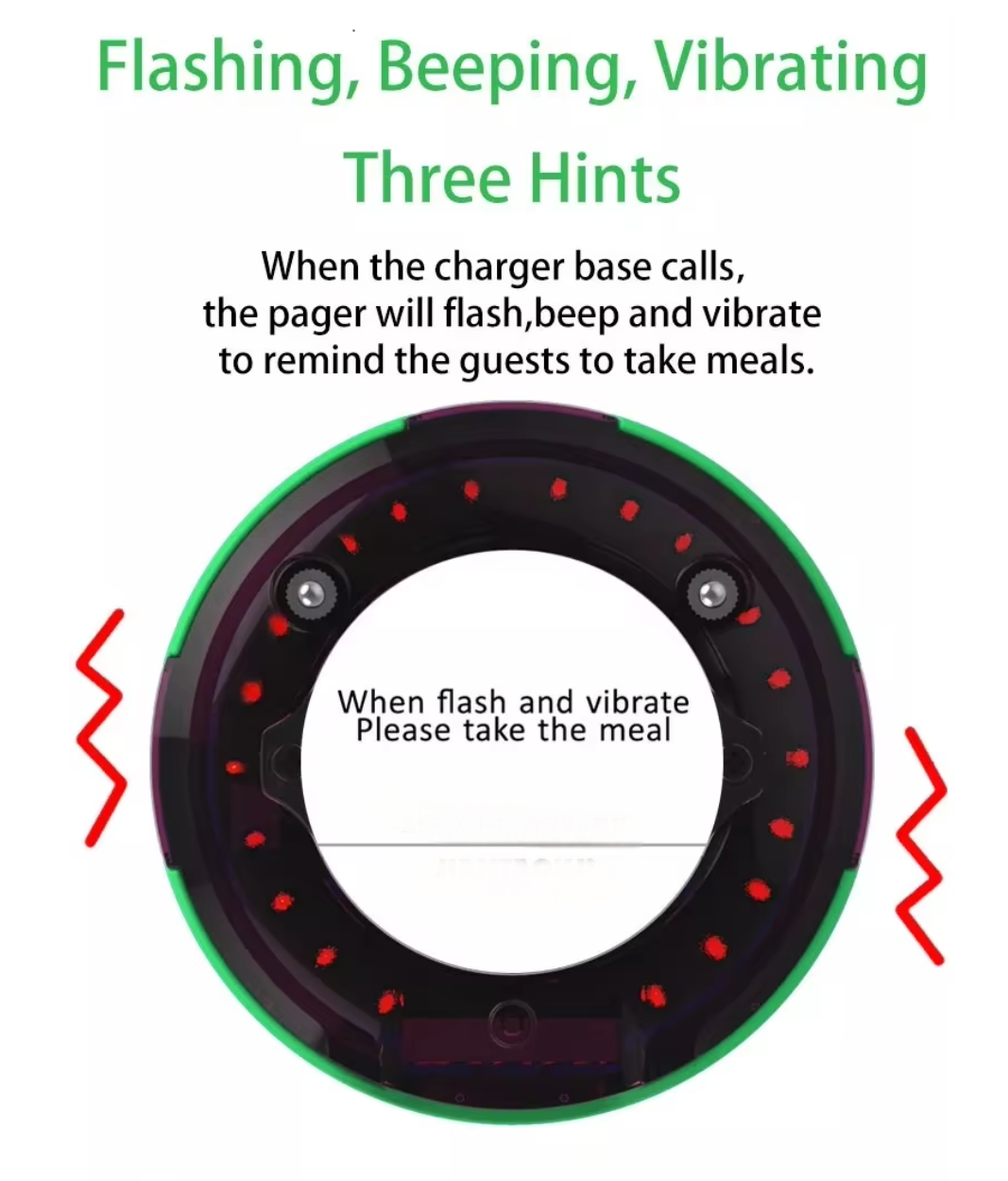 15 Pager Wireless Buzzers for Streamlined Guest Management in Nursing Home Operations
