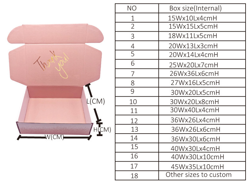 Black Custom Flat Shipping Mailer Boxes With Custom Design