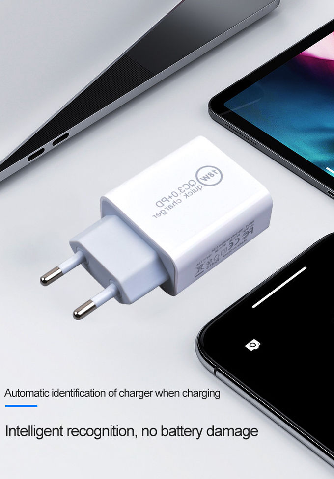 Qualcomm 3.0 Quick Charge 2 Port 18W USB C Wall Charger