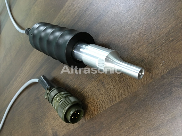 40Khz High Frequency Plastic Welding Machine , Portable Ultrasonic Spot Welder