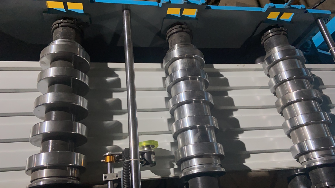 Rolling shutters machines